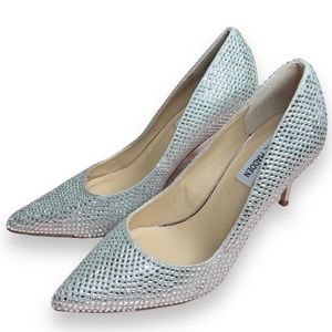 Steve Madden laveda crystal rhinestone pumps size 7
